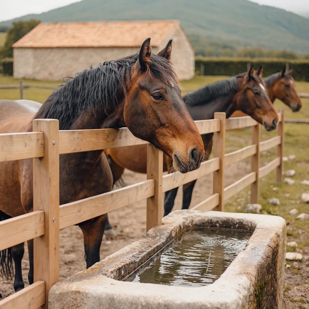 Pension pour chevaux à Saint-Christophe-et-le-Laris, Drôme