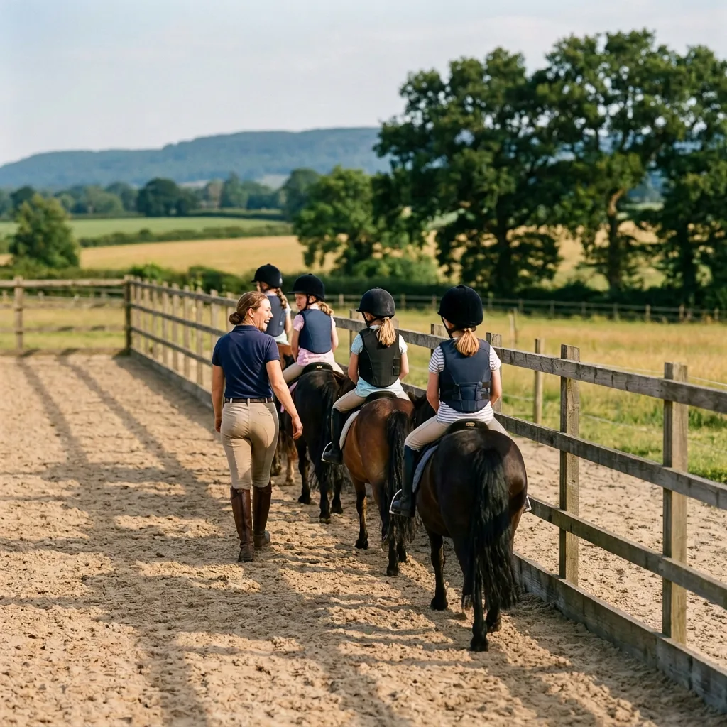 Cours de poney à Saint-Christophe-et-le-Laris, Drôme